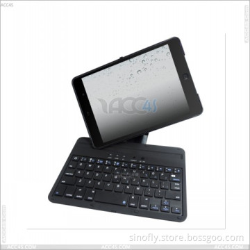 Hot Aluminum Bluetooth Wireless Keyboard with Protective Case for The New iPad Mini P-Ipdminibthkb004